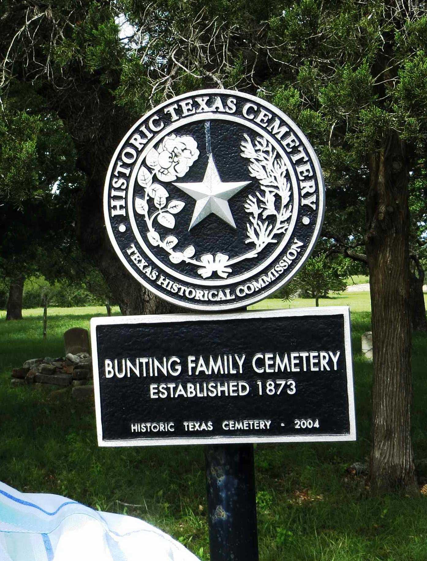 Bunting Family Cemetery